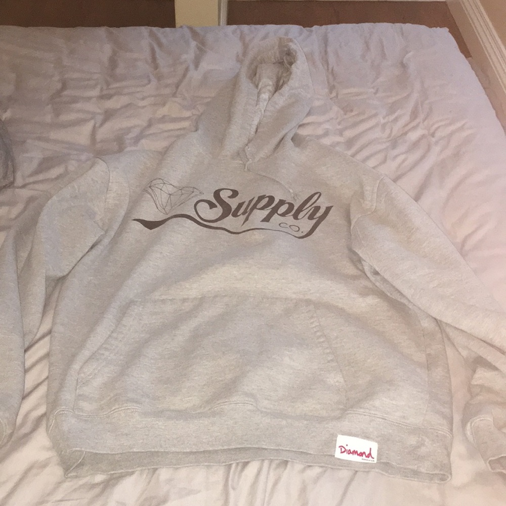 DIAMOND SUPPLY SWEATSHIRT HOODIE